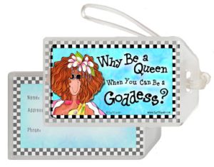 Why be a Queen - Bag Tag