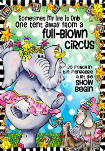 Circus art print