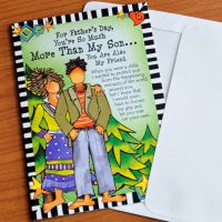 For Father’s Day, You’re So Much More Than My Son… (Father’s Day) – Greeting Card