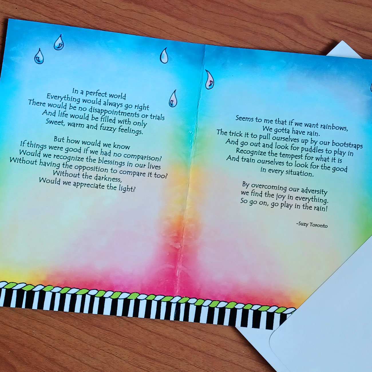 If You Want Rainbows You gotta Have Rain – (Website Exclusive) Greeting Card