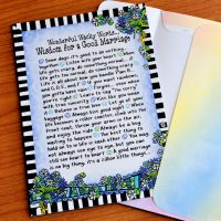 Wisdom for a Good Marriage – Greeting Card