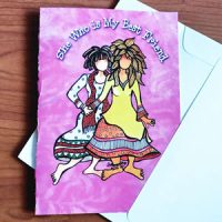 She Who Is My Best Friend – Greeting Card (Website Exclusive)