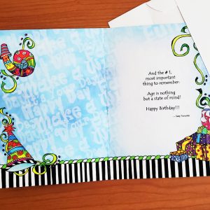 Top ten things to remember on your birthday greeting card inside