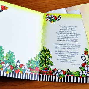 My Daughter greeting card - inside