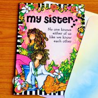 My Sister… No one knows either of us like we know each other – Greeting Card