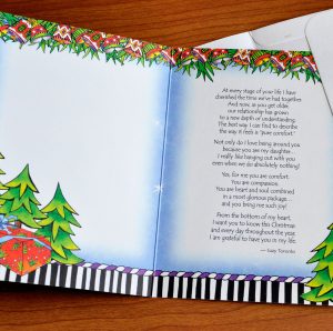Daughter Christmas Greeting Card - inside