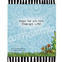 Replace Fear with Faith… You are Boundless & Limitless in Every Way — (Embrace life) Note Cards