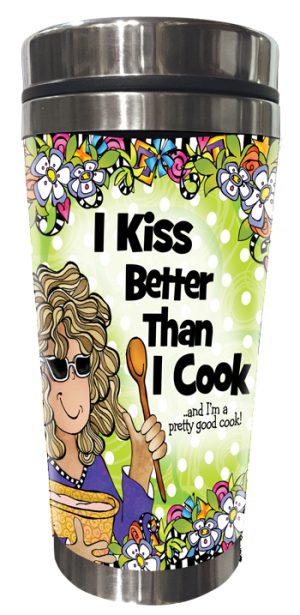 Kiss / Cook stainless Steel Tumbler FRONT