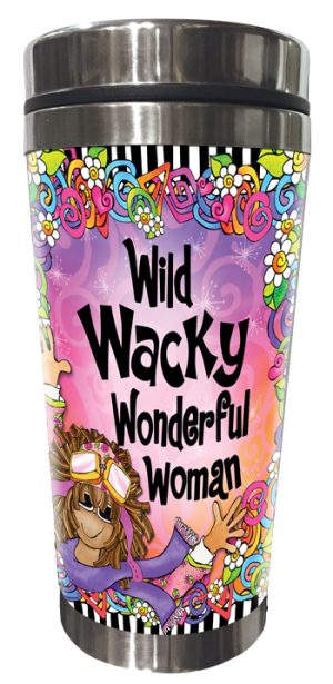 Wonderful Woman Stainless Steel Tumbler FRONT