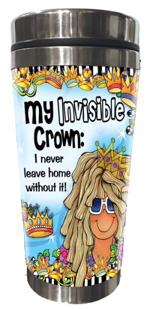 Invisible Crown Stainless Steel tumbler FRONT