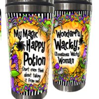 My Magic Happy Potion –Don’t even think about taking it from me! (Halloween) – 16 oz. Stainless Steel Tumbler