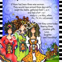 They Who are Wise Women – (Christmas) 8 x 10 Matted “Gifty” Art Print
