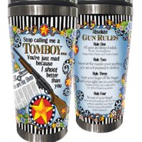 Stop calling me a Tomboy… You’re just mad that I shoot better than you (Women of Liberty) – Stainless Steel Tumbler
