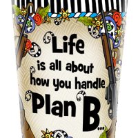 Life is all about how you handle Plan B (Women of Liberty) – Stainless Steel Tumbler