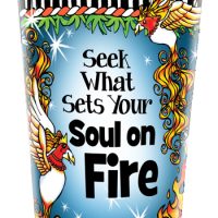 Seek What Sets Your Soul on Fire – 16 oz. Stainless Steel Tumbler
