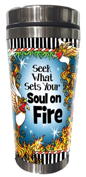 Soul on Fire Tumbler - FRONT