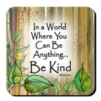 Be Kind – (Kukana) Set of 4 Coasters
