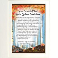 Your Future is Filled With Endless Possibilities. – (Kukana) 8 x 10 Matted “Gifty” Art Print