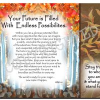 Your Future is Filled With Endless Possibilities – (Kukana) Snack Mat/Mouse Pad