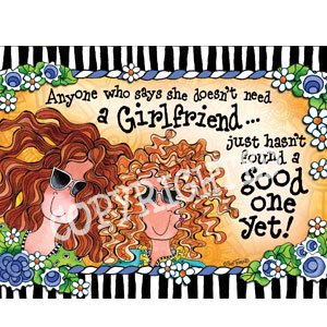 Girlfriends - note cards
