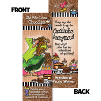 She Who Loves Chocolate – Bookmark (LIMITED QUANTITIES)