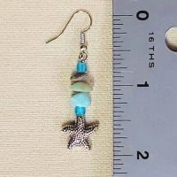Starfish Dreams (Divas of the Deep) – Mermaid Earrings  (LIMITED QUANTITIES)