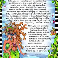 Being with My Daughter (Divas of the Deep) – 8 x 10 Matted “Gifty” Art Print