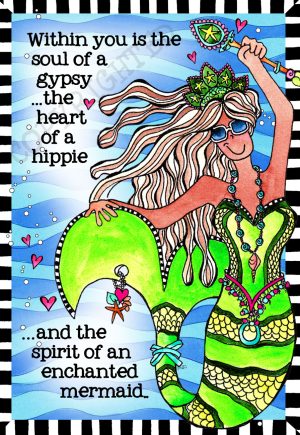 enchanted Mermaid - Gifty Art Print