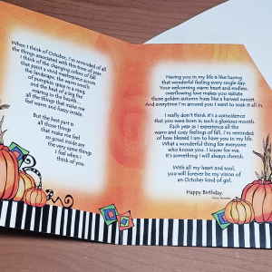 October _Birthday Card - INSIDE