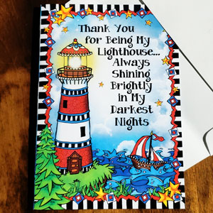 Lighthouse - Greeting Card_FRONT