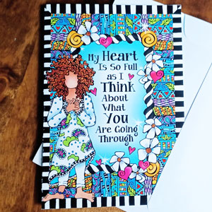 Thinking Bout You - greeting Card_FRONT