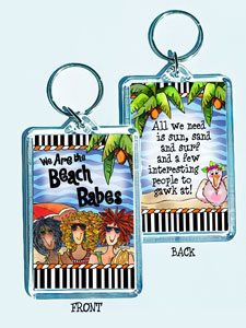 Beach Babes - Key chain
