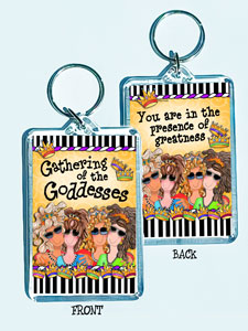 Gathering of the Goddesses - Key chain