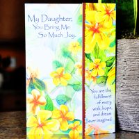 My Daughter, You Bring Me So Much Joy. (KUKANA) – Greeting Card w BMK