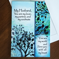 My Husband, you are my lover, my partner, and my soul mate (KUKANA) – (Website Exclusive) Greeting Card