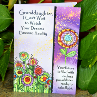 Granddaughter, I Can’t Wait to Watch Your Dreams Become Reality. (KUKANA) – (Website Exclusive) Greeting Card