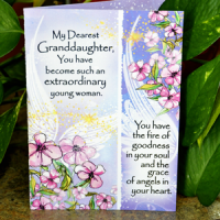 My Dearest Granddaughter, you have become such an extraordinary young woman. (KUKANA) – Greeting Card (Website Exclusive)