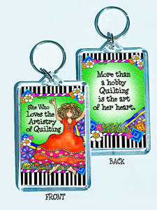 Quilting - ARTISTRY - Keychain