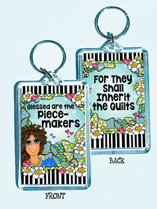 Piecemakers (QUILT) - Keychain