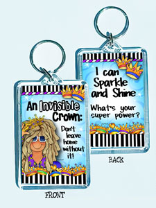 Invisible crown - Key Chain