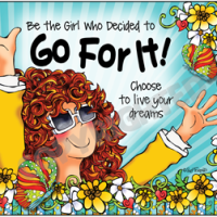 Be the Girl Who Decided to Go For It! — Choose to live your dreams – Mouse Pad