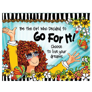 Go for it - Note Card