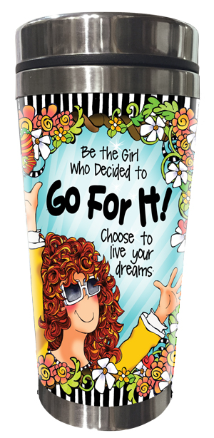 Go For It - Tumbler - FRONT