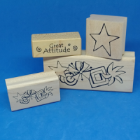 Dittys & Borders (4 pack) – Rubber Stamps