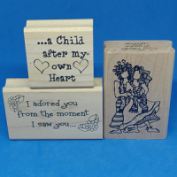 She Who is My Daughter (3 pack) – Rubber Stamps
