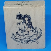 She Who is My Mom – 2.5″ x 2″ Rubber Stamp