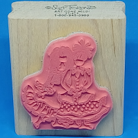 She Who is My Mom – 2.5″ x 2″ Rubber Stamp
