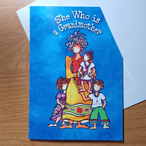 Grandmother - Greeting Card - OUTSIDE