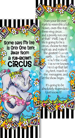 Circus - bookmark w story