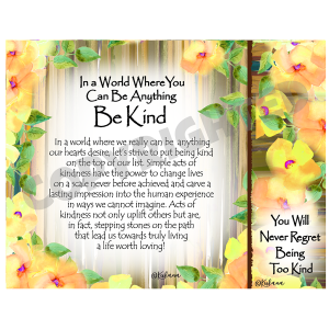 Be Kind - Note Cards